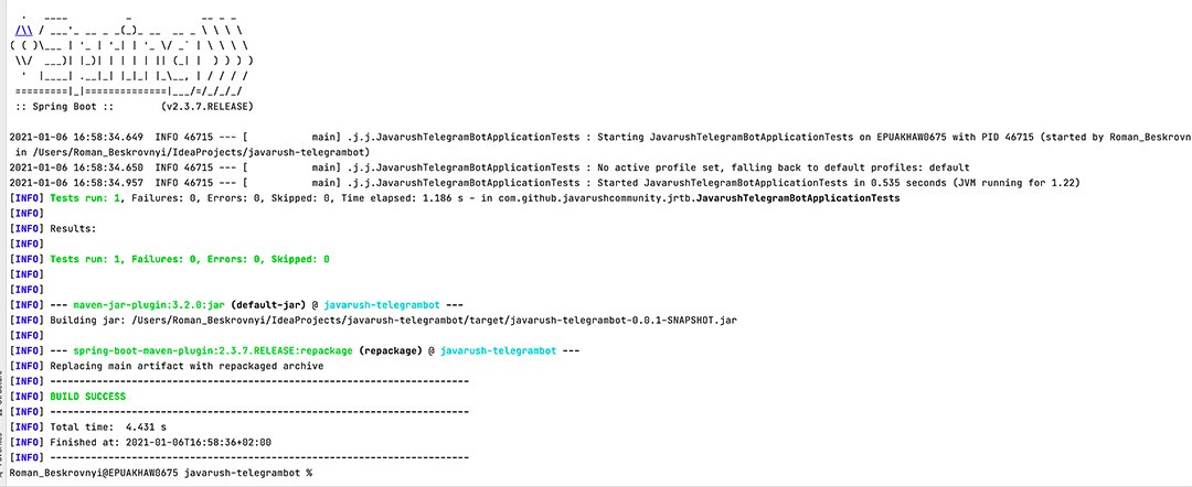 "Java-проект от А до Я": Пишем проект. Добавляем SpringBoot и настраиваем CI процесс - 6