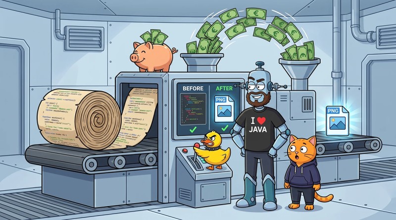 Счёт за AI урезали на 70%, превратив текст в картинки. Разбираемся, где подвох - 1
