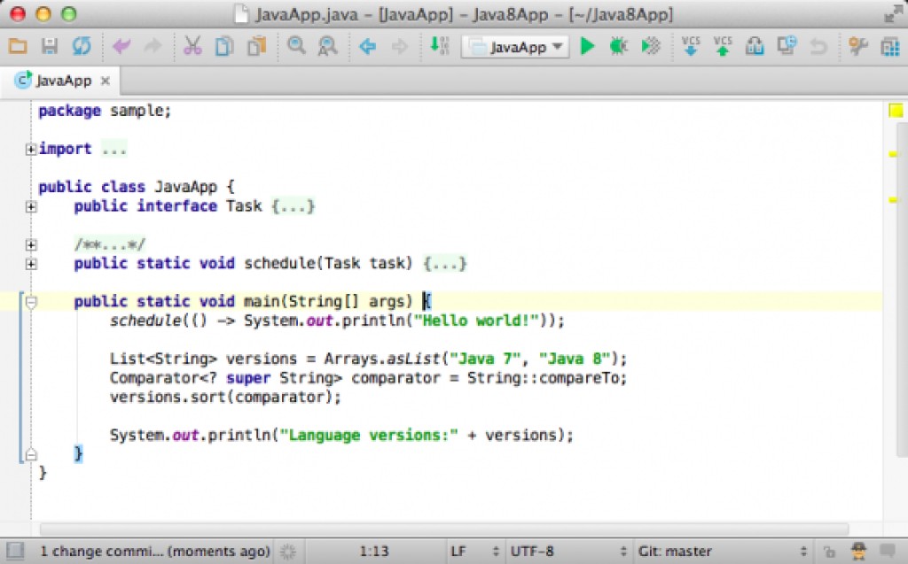 Руководство пользователя IntelliJ IDEA. Основы использования редактора кода. - 1