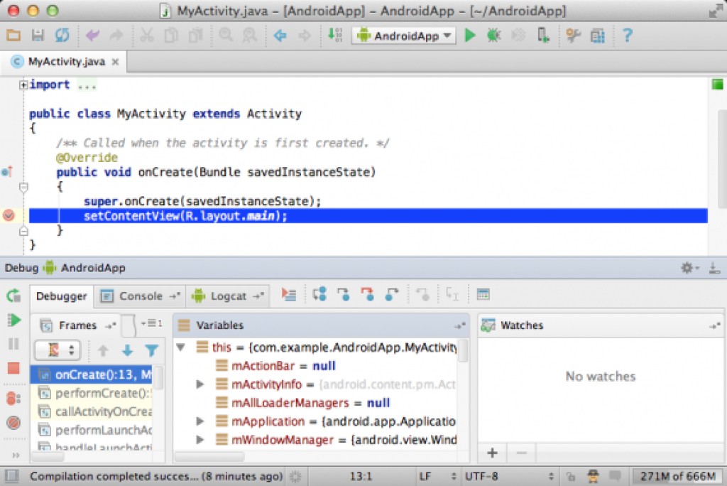 دليل مستخدم IntelliJ IDEA. واجهة المستخدم - 5